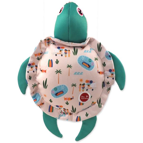 Giocattolo Dog Fantasy Water Float tartaruga sabbiosa e galleggiante verde 25,5cm