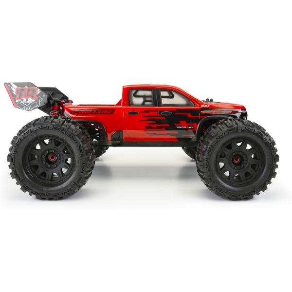 Pro-Line karosérie 1:8 Chevrolet Silverado 2500 2021 HD (Arrma Kraton 6S) (obrázek 3)