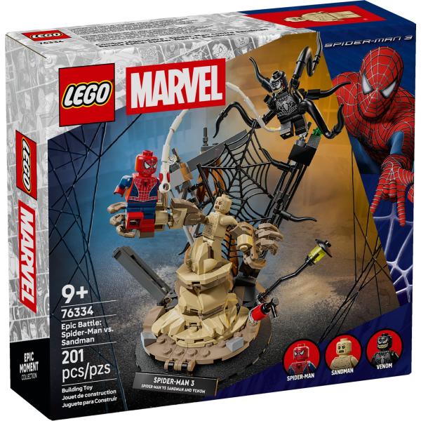 LEGO® Marvel 76334 Epický souboj: Spider-Man vs. Sandman (obrázek 3)