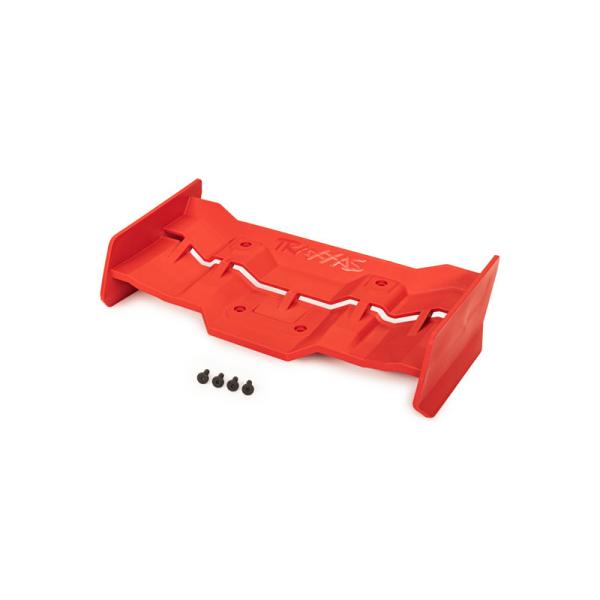Traxxas krídlo červené