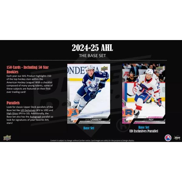 2024-25 Upper Deck AHL Hockey Hobby Balíček