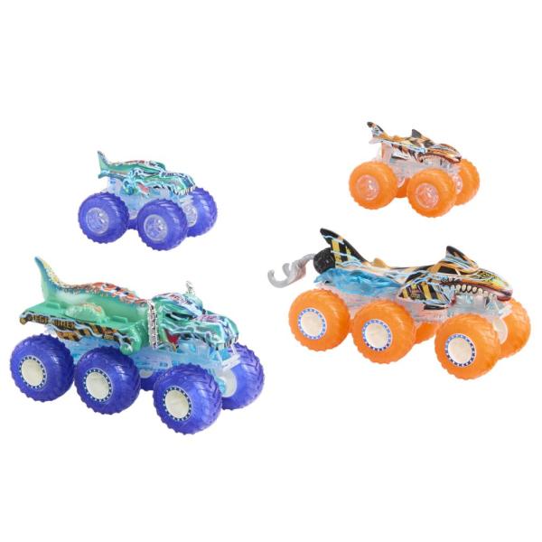 Mattel Hot Wheels Monster trucks power smashers tahač a truck