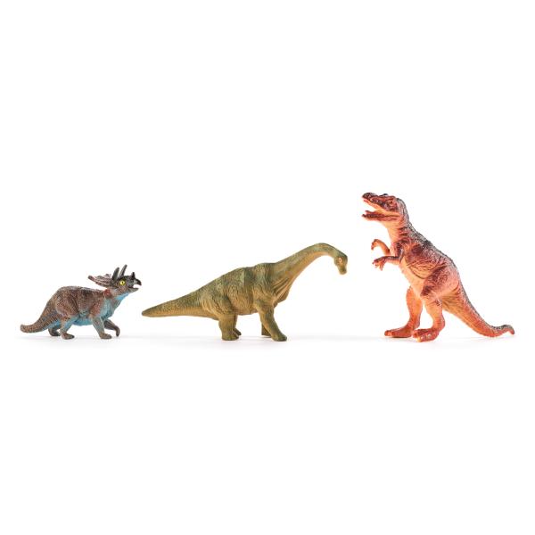 Dinosauria hlava s figurkami DINO