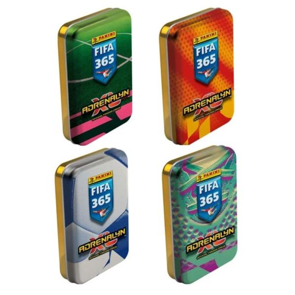 PANINI FIFA 365 2025/2026 – ADRENALYN – plechová krabička (pocket)