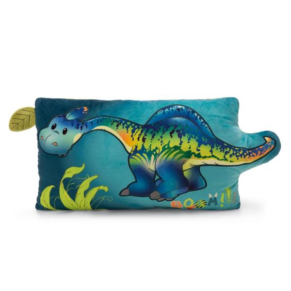 NICI polštář Dino Snackilus 43x25cm, GREEN