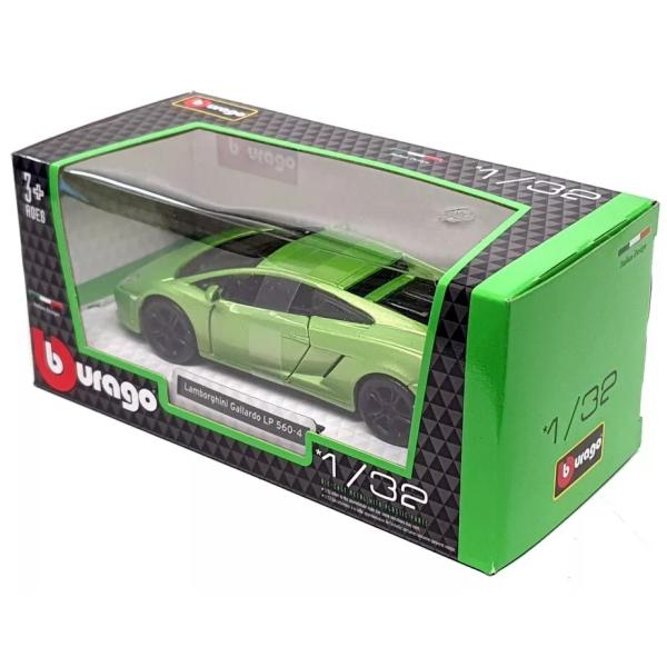 Bburago 1:32 – Lamborghini Gallardo LP560-4 – Met Světle Zelená