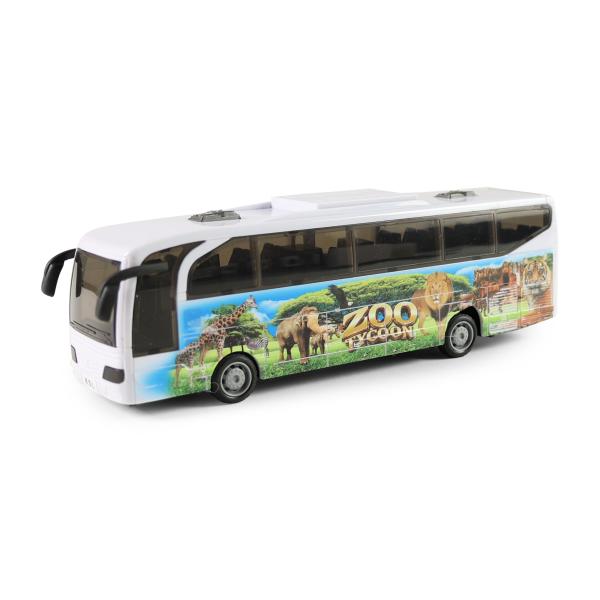 Autobus ZOO se zvukem a světlem 23 cm