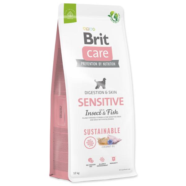 Krmivo Brit Care Dog Sustainable sensitive Insoct & Fish 12kg