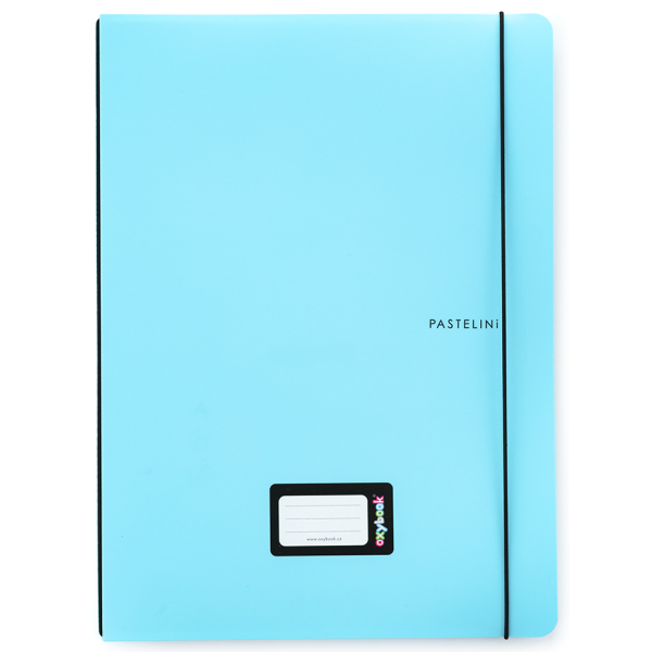 Zošit PP Oxybook A4 40 listy pastelini modrá