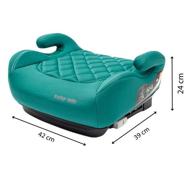 Autosedačka-podsedák BABY MIX HERO Plus ISOFIX I-SIZE black (obrázek 7)