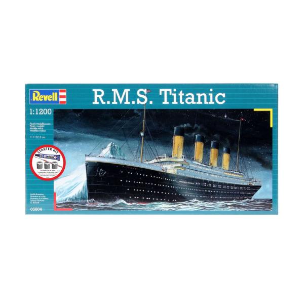 Starter Kit loď 75804 - R.M.S. Titanic (1:1200) (obrázek 5)