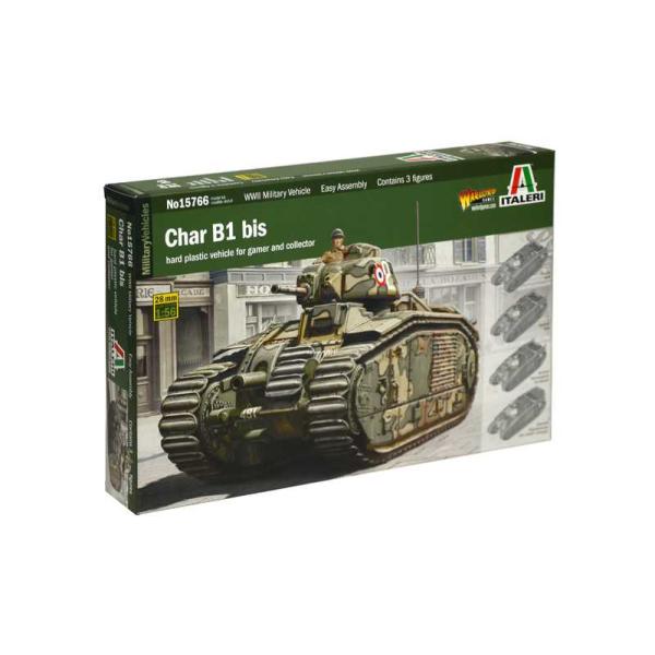 Wargames tank 15766 - CHAR B1 BIS (1:56)