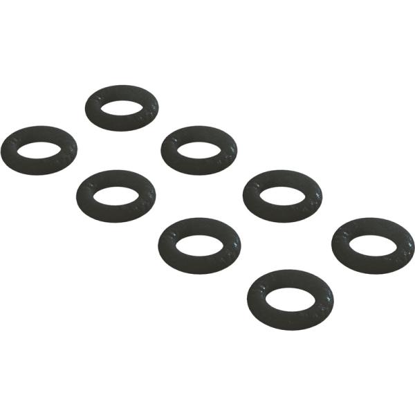 Arrma ARA716039 - O-Ring 5,8 X 2,2 Mm (8), Colore: Grigio/Argento-image