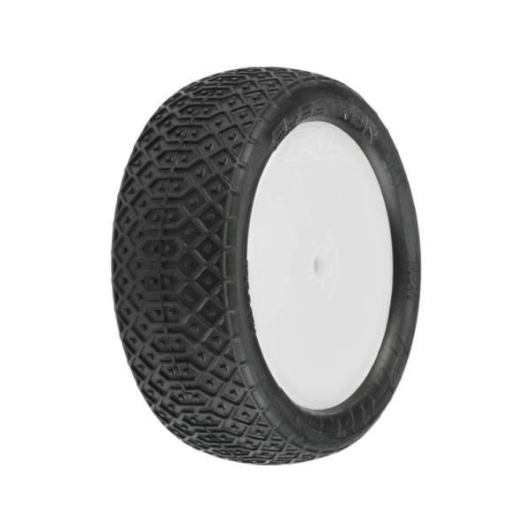 Pro-Line koleso 2.2", pneu Electron MC 4WD Buggy predný, disk Velocity H12 biely (2)