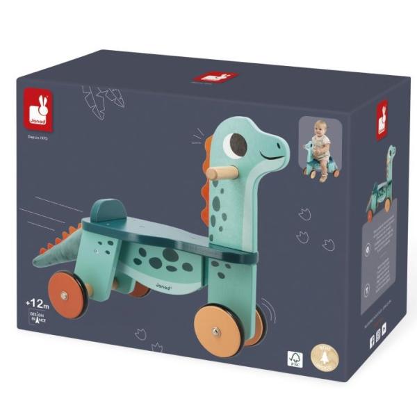 Janod Dřevěné odrážedlo Portosaurus Dino (obrázek 4)