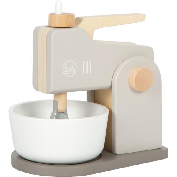 small foot Robot da cucina in legno 2 in 1 Tasty grigio