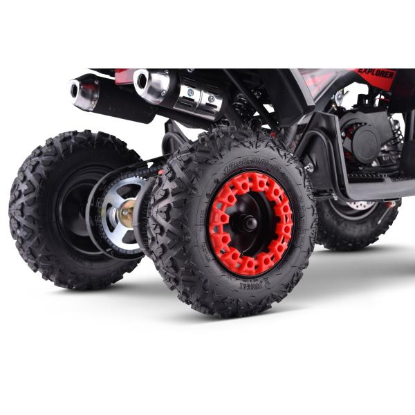 Benzínová čtyřkolka pro děti Beneo Motors Explorer červená - 50cm3 (obrázek 8)