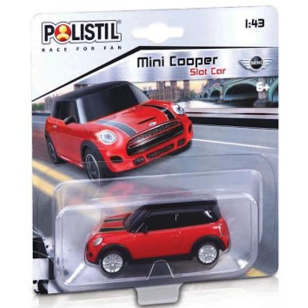 Polistil Mini Cooper Slot car 1:43 Red