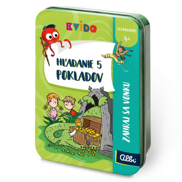 Albi Kvído Hľadanie 5 pokladov