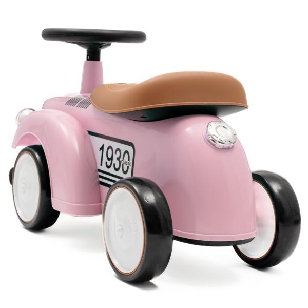 Dětské odrážedlo Baby Mix Retro růžové (obrázek 6)