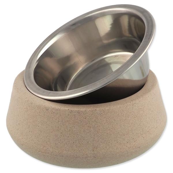 Miska Dog Fantasy nerez EcoStyle béžová 14cm, 480ml (obrázek 3)