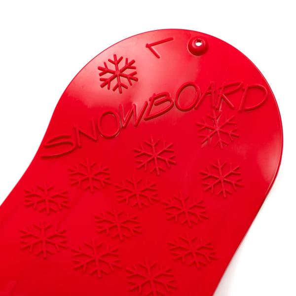 Dětský sněžný kluzák Baby Mix SNOWBOARD 72 cm červený