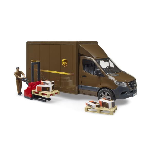 Bruder 2678 Sprinter UPS z gonilnikom