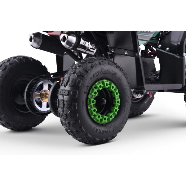 Benzínová čtyřkolka pro děti Beneo Motors Escape zelená - 49cm3 (obrázek 9)