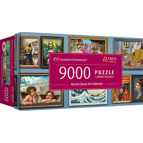 Trefl Puzzle 9000 UFT - Bláznivé umění