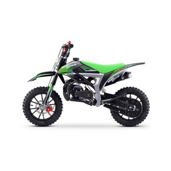 Benzínová motorka pro děti Beneo Motors CROSS SX zelená - 50cm3 (obrázek 6)