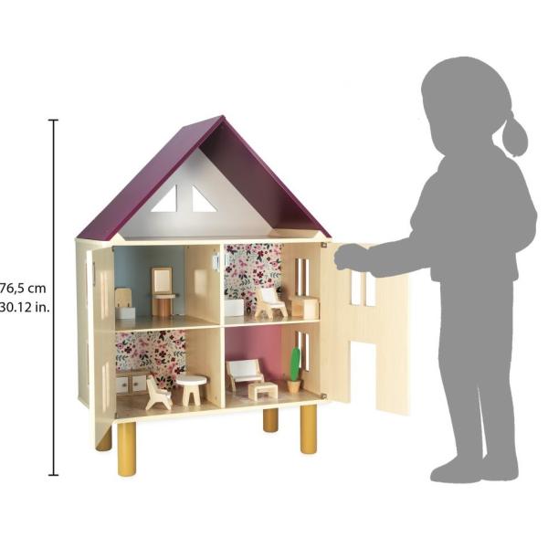 Janod Dřevěný domeček pro panenky Twist (obrázek 8)