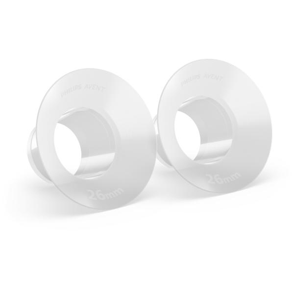 Philips Avent Hands-Free nástavce na bradavku L, vložky silikonové (obrázek 3)