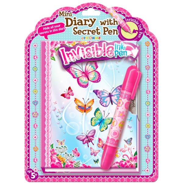 List s tajemným perem - motýli