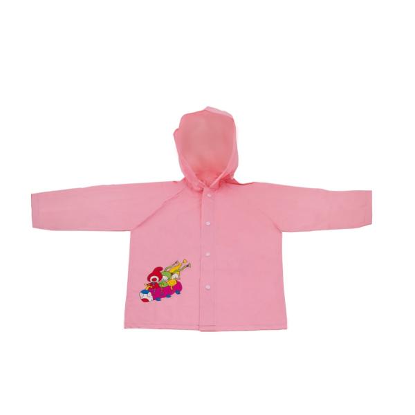 Dětská pláštěnka Kouzelná školka, růžová, 5-6 let