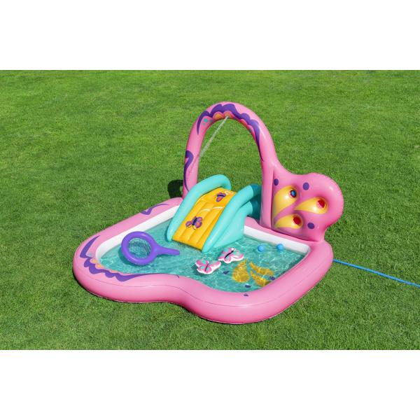 Bestway 53175 Dětské nafukovací herní centrum Butterfly Wonder, 180 x 180 x 117 cm (obrázek 7)