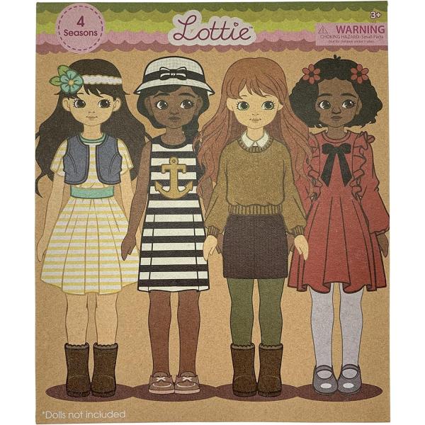 Lottie Sada oblečení Čtyři roční období (obrázek 6)