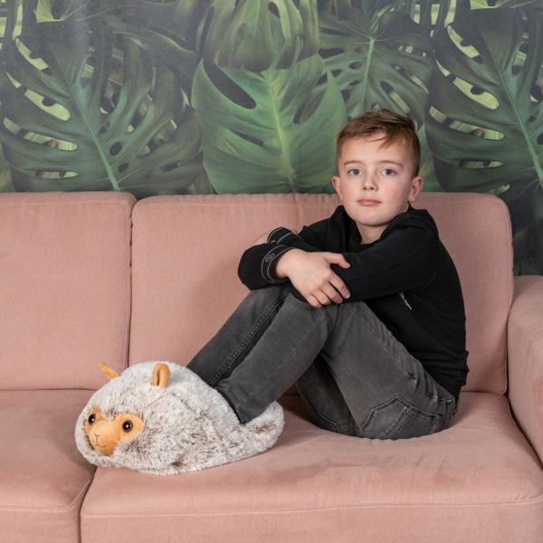 Cozy Noxxiez CS920 Alpaka – hřejivé plyšové pantofle