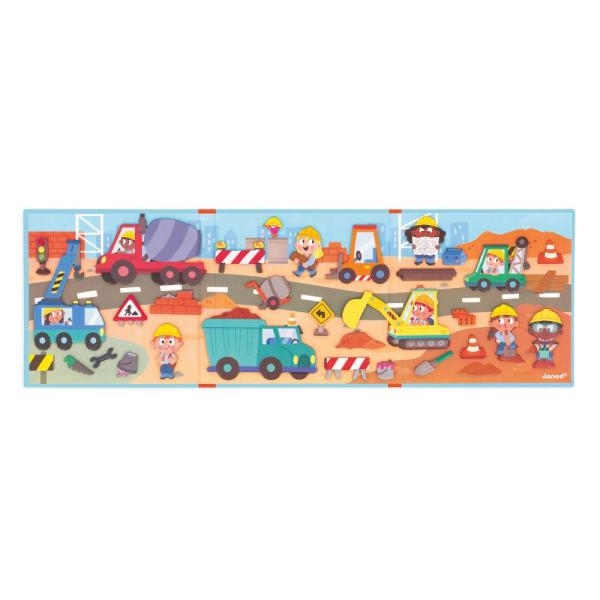 Janod Magnetistories Na stavbě Vytvoř si příběh