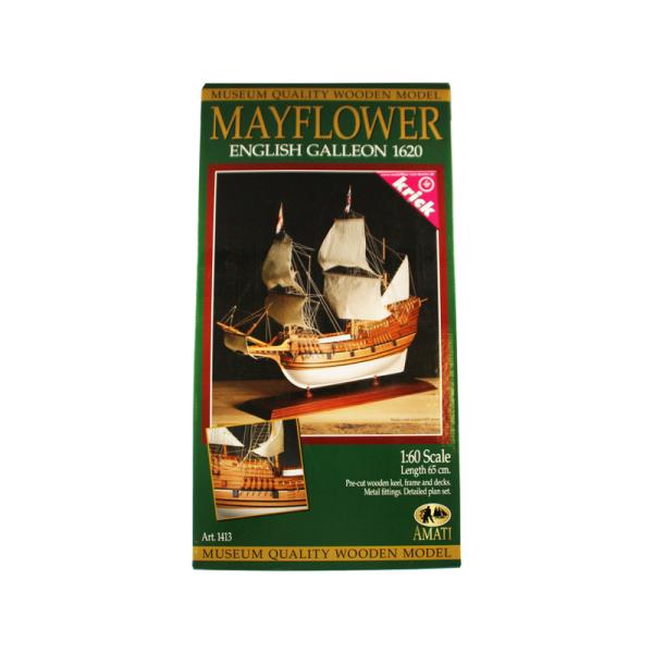 AMATI Mayflower anglická galeóna 1620 1:60 kit (obrázek 6)