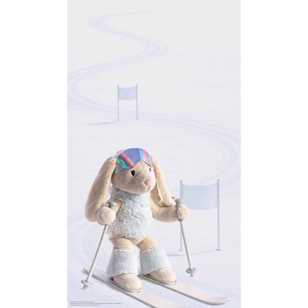 STEIFF Friends Skier Hoppie králík, vícebarevná plyšová hračka (obrázek 6)