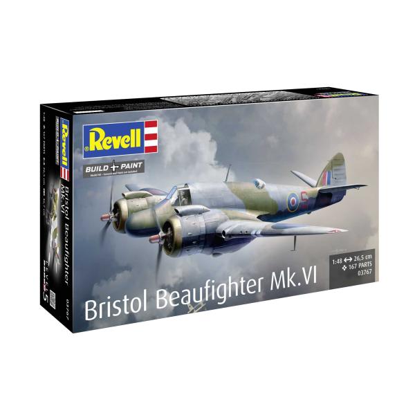 Plastic ModelKit letadlo 03767 - Bristol Beaufighter Mk. VI (1:48)