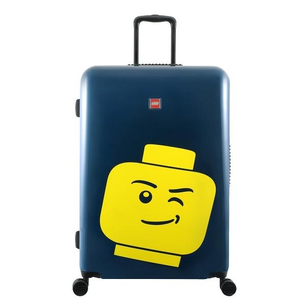 LEGO® Luggage ColourBox Minifigure Head 28" - Námořnická modrá