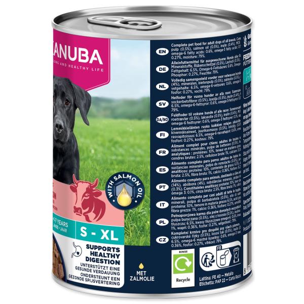Konzerva EUKANUBA Adult bohatá na hovězí s dýní 400 g (obrázek 9)