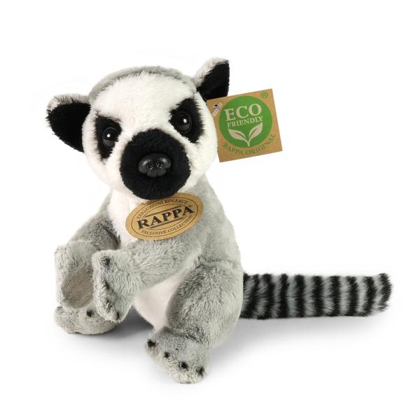 Plyšový lemur sediaci 15 cm ECO-FRIENDLY