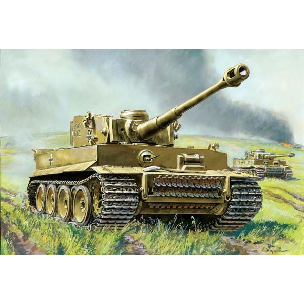 Wargames (WWII) tank 6256 – Tiger I (1: 100)