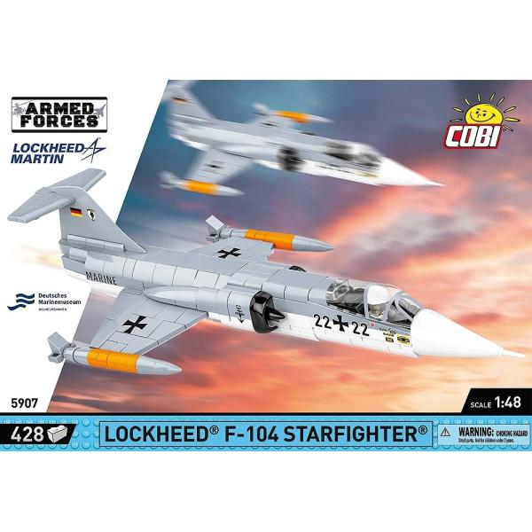 Cobi Armed Forces Lockheed F-104 Starfighter, 1:48, 420 k (obrázek 6)