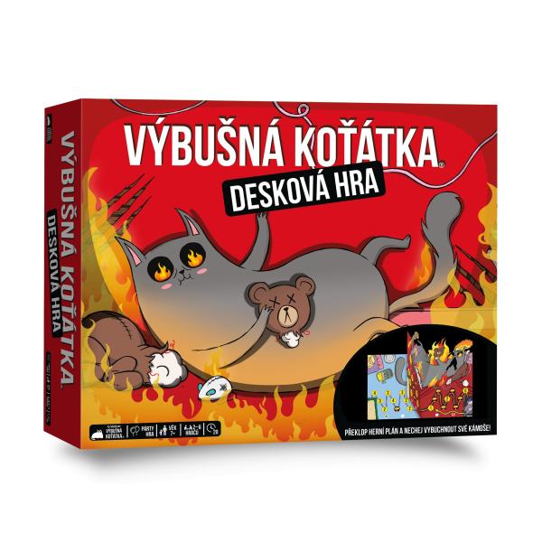 Výbušná koťátka: Desková hra
