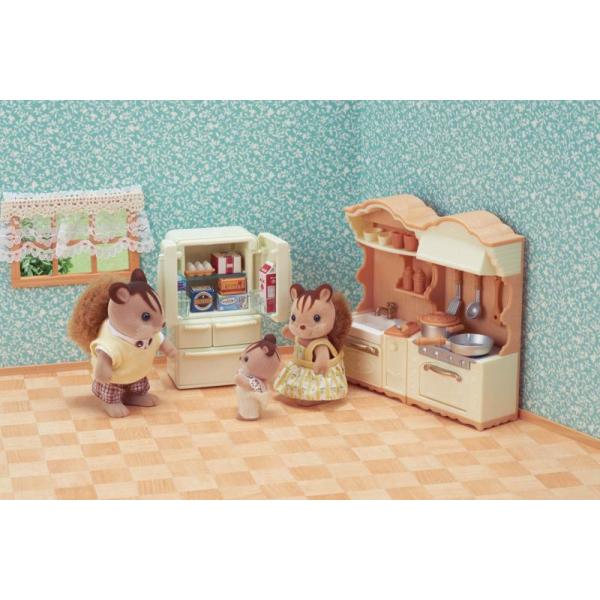 Sylvanian Families Set - kuchyňská linka s ledničkou (obrázek 3)