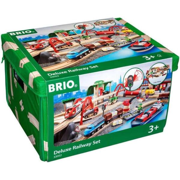 Brio Vláčiková dráha Deluxe se zvuky a světly