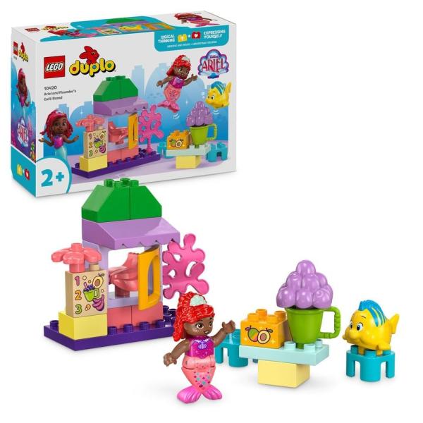 LEGO® DUPLO® 10420 Ariel a Šupinka – stánek s kávou